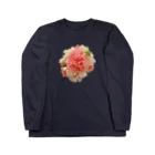 お花の双葉の薄いピンクカーネーション Long Sleeve T-Shirt