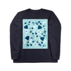 Teal Blue CoffeeのTealBlueItems Long Sleeve T-Shirt