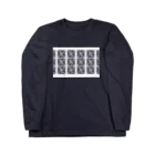 ガジュマルの箱の花ブロック•シークワーサー②｜Image of Block WALL at Okinawa Long Sleeve T-Shirt