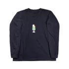 rabbiのメロンソーダ - ice cream float Long Sleeve T-Shirt