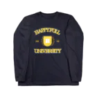 hpfull倶楽部のHAPPYFULL UNIVERSITY ロングスリーブTシャツ