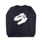 se18depsショップのみんな大好きティラノサウルスの骨 Long Sleeve T-Shirt