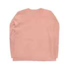 KOBEアニマルレスキューPinkyのせーちゃん画伯によるせいが像 Long Sleeve T-Shirt :back