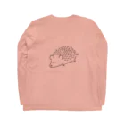 たまこの歩いているはりねずみのハリー Long Sleeve T-Shirt :back