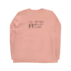 iritani ballet&jazz classの背中のロゴたち Long Sleeve T-Shirt :back