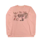 Owl's Dream　アウルズドリームのlove, peace and happiness Long Sleeve T-Shirt