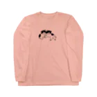 とつこまのお店屋さんの虚無猫の双子（じゃれ合い）（線画） Long Sleeve T-Shirt