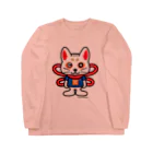 コマンドプラスのコマ犬のコマプラくん Long Sleeve T-Shirt