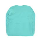 NIKORASU GOのこの夏おすすめ！沖縄ダジャレデザイン「スーシーサー」 Long Sleeve T-Shirt :back