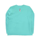 dougaseiseitokoroの足の生えた牛乳瓶 Long Sleeve T-Shirt :back