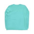 LalaHangeulのマレーバク　似てないけど親子です Long Sleeve T-Shirt :back