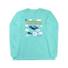 キッズモード某の空ペンギン Long Sleeve T-Shirt