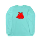 LalaHangeulのメンダコさんドットバージョン Long Sleeve T-Shirt