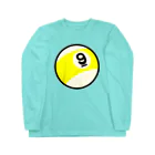 脂身通信Ｚの9-ball♪単体♪221121 ロングスリーブTシャツ