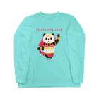 キッチュの趣味ベリーダンス アイコンパンダ Long Sleeve T-Shirt