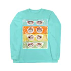 yamachan0201のglasses window ロングスリーブTシャツ