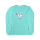 Rabbitflowerのうさカップアイス Long Sleeve T-Shirt