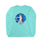 Loveuma. official shopの何にでも乗るメト（佐々木さんVer.） by NLD Long Sleeve T-Shirt