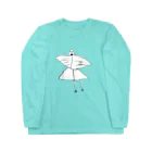 鳥女の夢の鳥女 Long Sleeve T-Shirt