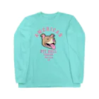 LONESOME TYPE ススのLove❤️Dogs（アメリカンピットブルテリア・赤鼻） Long Sleeve T-Shirt