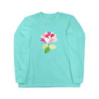 お祝かき_希望世(kimiyo)の芍薬 Long Sleeve T-Shirt