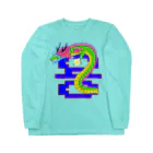 LalaHangeulの용 (龍)  ハングルデザイン   Long Sleeve T-Shirt