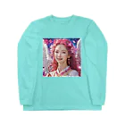 美少女天使の究極のポジティブパワーを放つ美少女天使 Long Sleeve T-Shirt