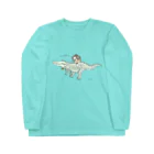 ほっかむねこ屋（アトリエほっかむ）のわに Long Sleeve T-Shirt