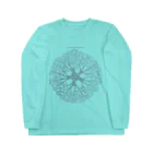 ぼくのすいぞくかん SUZURI店のテヅルモヅルlightcolor ロングスリーブTシャツ