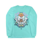 カワウソとフルーツの𝙎𝙩𝙧𝙚𝙚𝙩 𝙆𝙖𝙬𝙖𝙪𝙨𝙤（マイルドver） Long Sleeve T-Shirt