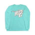 LalaHangeulの白虎の仔 Long Sleeve T-Shirt