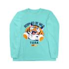 茶魔のBORN TO BE WILD (COLOR) Long Sleeve T-Shirt