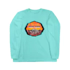 ぽんぽこあんぽんたんのENJOY SAUNA Long Sleeve T-Shirt