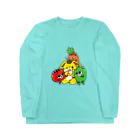 まさしが年収1000万円を目指すショップのお野菜とスパンキー Long Sleeve T-Shirt