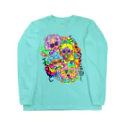 Candy Dragonのカラフルイケイケ Long Sleeve T-Shirt