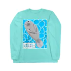 LalaHangeulのMANATEE(マナティ) Long Sleeve T-Shirt