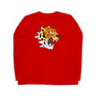 月読命のDanger Tiger ロングスリーブTシャツの裏面