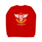 T-jet's Illustration...の［両面］Matsusaka Quality "Red"【株式会社新竹商店ライセンス品】 Long Sleeve T-Shirt :back