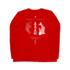 桃源市場のDOUBLE HEAVEN 鮮色 Long Sleeve T-Shirt :back