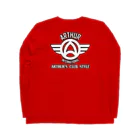 Primary_Magazine_ShopのArthur ロングスリーブTシャツの裏面