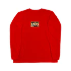 警戒レベルカニの３匹のBBQ会場はこちら Long Sleeve T-Shirt