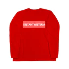 ディスタント ウィステリアのDISTANT WISTERIA ジオメトリックLOGO ロングスリーブTシャツ