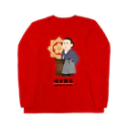 mincruの偉人シリーズ_坂本龍馬 Long Sleeve T-Shirt