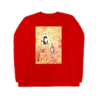 Ａｔｅｌｉｅｒ　Ｈｅｕｒｅｕｘのトロとクロの紅葉狩り ロングスリーブTシャツ