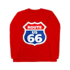 Puuun ShopのRoute66 ／ ルート66 ロングスリーブTシャツ