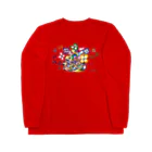 Bi-scent の才能の花　「0」 拡大と循環 Long Sleeve T-Shirt