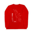 CoCoCotのMars/火星＜みたか太陽系ウォーク応援！＞ Long Sleeve T-Shirt