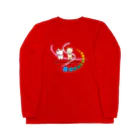 ポーポーオンラインストアのシキサイとウラオモテヤマネコ Long Sleeve T-Shirt