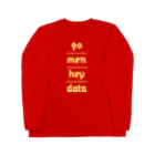 mimitabDECK.Kのごめん屁でた（ゴールドロゴ） Long Sleeve T-Shirt