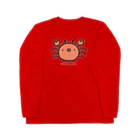 ひよこのもり工房のでかめのひよこかに Long Sleeve T-Shirt